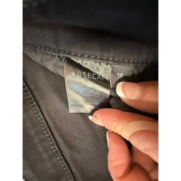 NWT!! "ABSECAI" SZ 36 Distressed Straight Leg/Skinny Jean Skateboarder Stretch - Picture 9 of 9